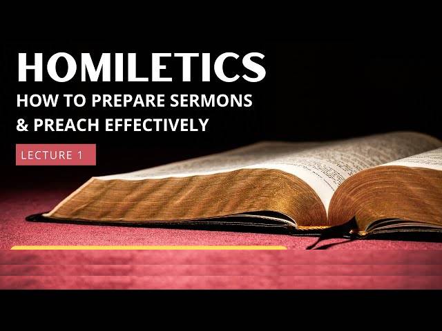 HOMILETICS